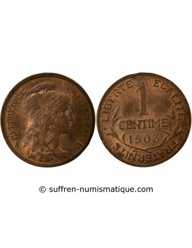 Centime Bronze 1903 A Paris