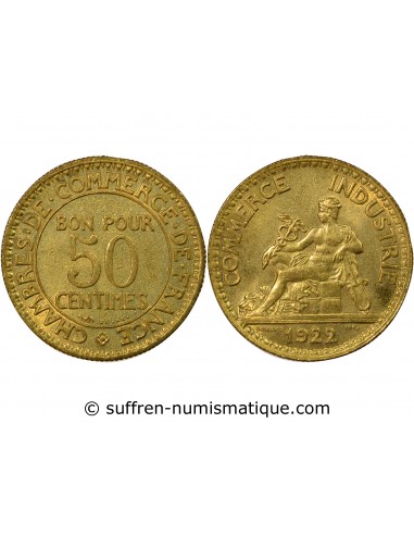 50 Centimes Bronze-Alu 1922