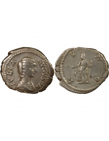 Rome Empire Julia Domna Junon Denier Argent 209 R Rome Rome Empire