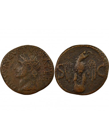 Rome Empire Auguste Aigle As Cuivre 34-37 R Rome Rome Empire