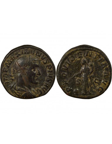 Rome Empire Maximin Ier le Thrace Providentia Sesterce Laiton 236 R Rome Rome Empire