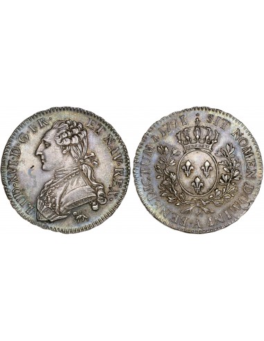 Louis XVI Aux Rameaux d'Olivier 1/2 écu Argent 1791 A - Paris