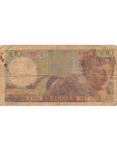 Algérie Algérie 500 francs 1956