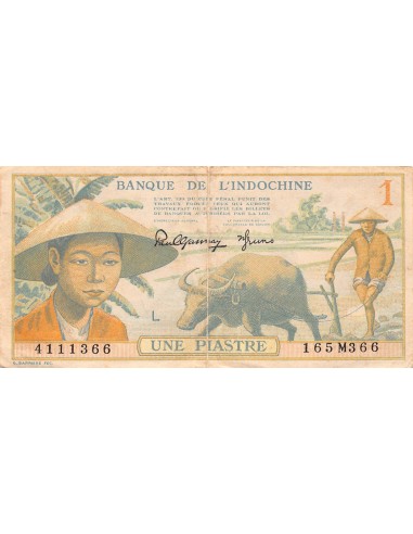 Indo-Chine Fr. Indochine 1 piastre 1949-1951