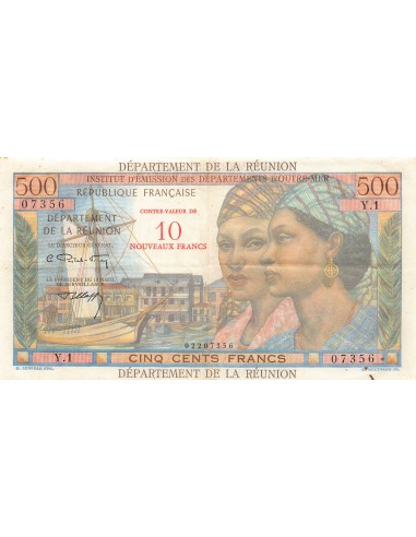 Réunion Réunion 10 francs 1971