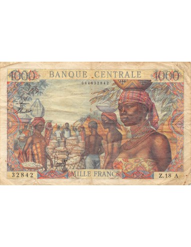 Tchad Tchad 1000 francs 1963