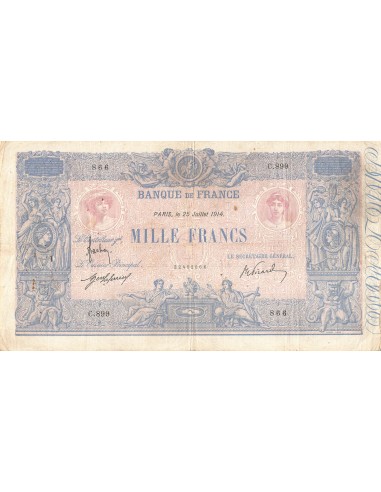 1000 francs 1914