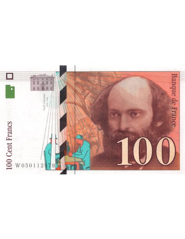 Cezanne 100 francs 1998