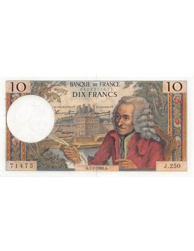 Billets français 10 francs 1966