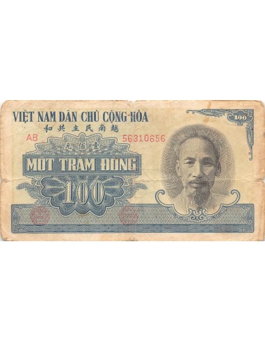 Vietnam Hô Chi Minh Vietnam 100 dong 1951