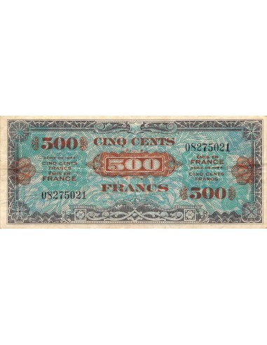 500 francs 1944