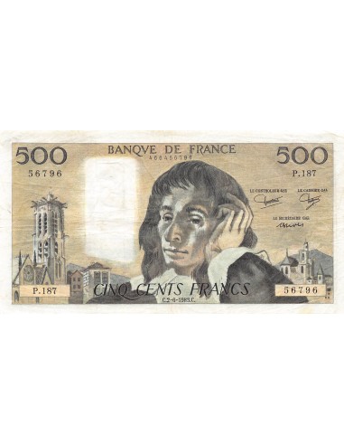 Pascal 500 francs 1983