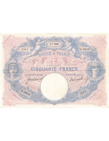 50 francs 1916