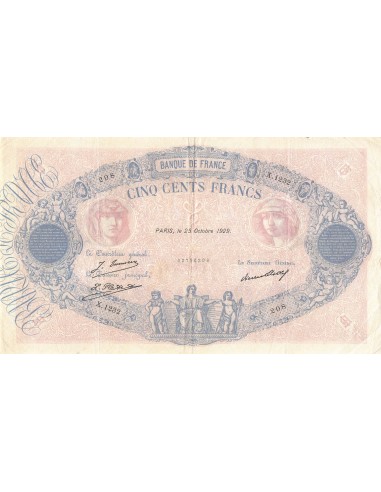 500 francs 1929