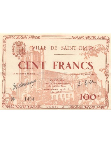 100 francs 1940