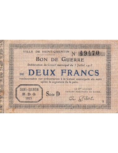 2 francs 1915