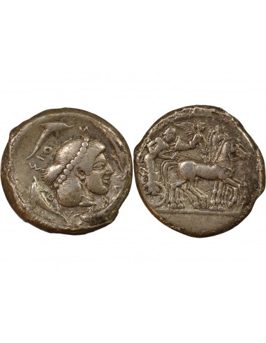 Grèce (Syracuse) Hiéron I Tétradrachme Argent 475-470 Av JC Syracuse