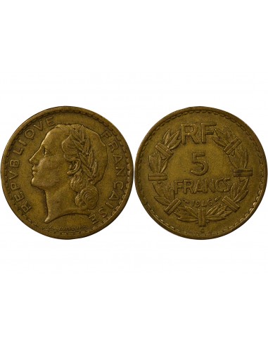 Lavrillier 5 francs Bronze-Alu 1946 C Castelsarrasin