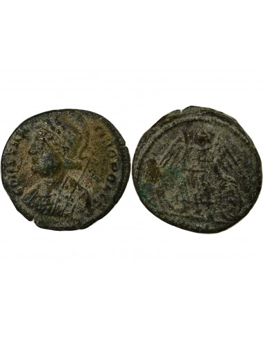 Rome Empire Constantinople Nummus Cuivre 332-333 Trèves