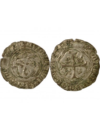 Louis XII 1 blanc à la couronne Billon 1498-1507 M Toulouse