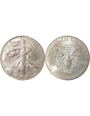 USA Silver Eagle 1 dollar Argent 2014 Philadelphie