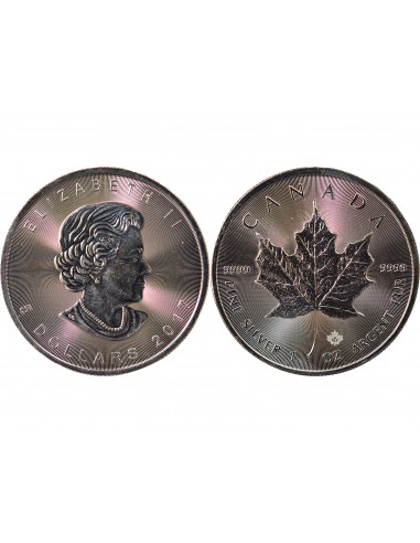 Canada Maple Leaf 5 dollars Argent 2017 Winnipeg