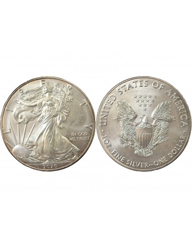 USA Silver Eagle 1 dollar Argent 2020