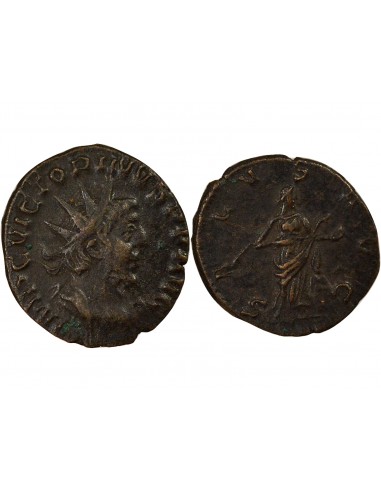 Empire des Gaules Victorin Salus Antoninien Billon 269-270 Cologne