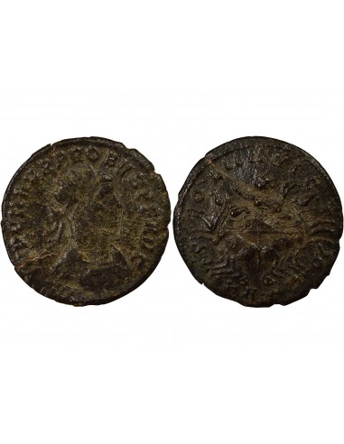 Rome Empire Probus Sol au Quadrige Antoninien Billon 277 Serdica