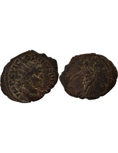 Empire des Gaules Victorin Salus Antoninien Billon 269-270 Cologne