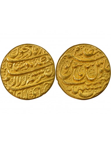 Afghanistan Ahmad Shah Durrani 1 mohur Or 1752-1753 Machhad