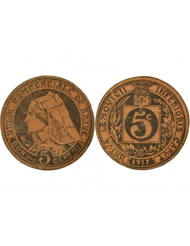 Union Commerciale 5 centimes 1917