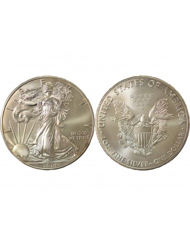 USA Silver Eagle 1 dollar Argent 2014