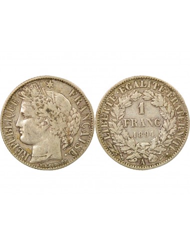 Céres - Demeter 2 Francs Argent 1894 A Paris