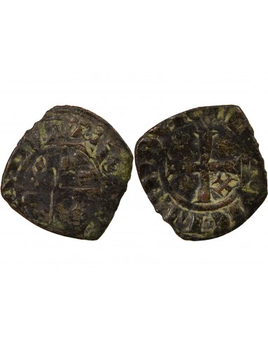 Jean III de Bretagne 1 denier Billon 1329-1338