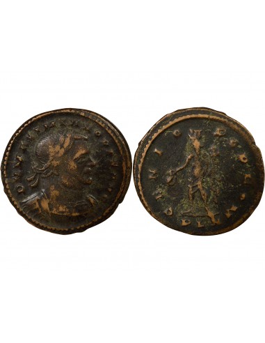 Rome Empire Maximien Hercule Génie 1 nummus Cuivre 307 Londres