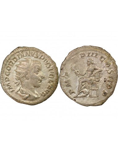 Rome Empire Gordien III Apollon 1 antoninien Billon 240-244 R Rome