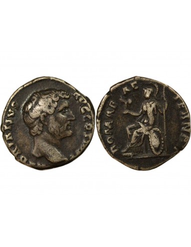 Rome Empire Hadrien Rome éternelle 1 denier Argent 138 R Rome