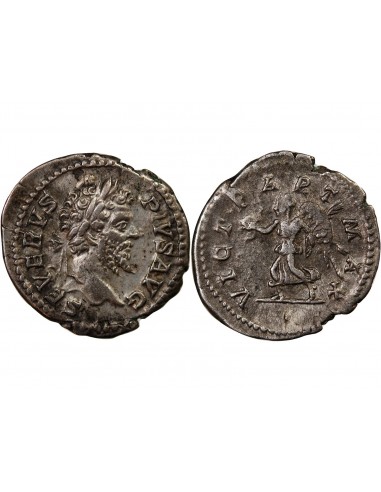 Rome Empire Septime Sévère Victoire sur les Parthes 1 denier Argent 204 R Rome