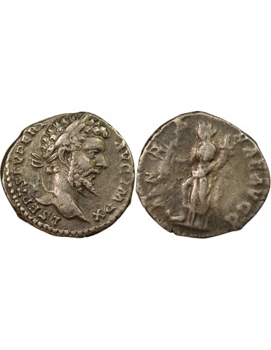 Rome Empire Septime Sévère Annona Debout 1 denier Argent 198 R Rome