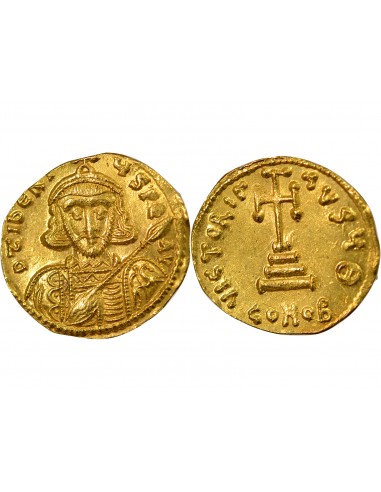 Empire Byzantin Tibère III Apsimar 1 solidus Or 698-705 Constantinople