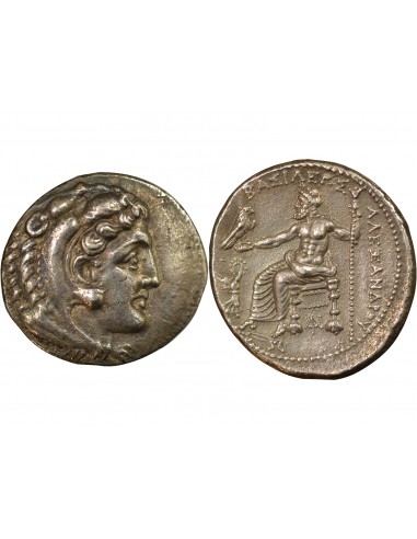 Grèce (Macedoine) Alexandre le Grand Au nom d'Alexandre 1 tétradrachme Argent 327-323 Av JC Tarse