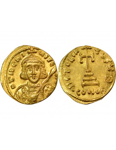 Empire Byzantin Tibère III Apsimar 1 solidus Or 698-705 Constantinople