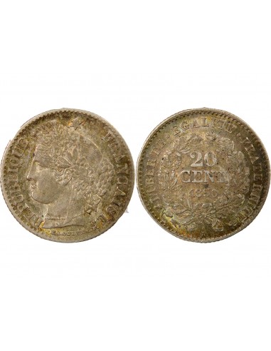 IIIe République 20 centimes Argent 1850 A - Paris