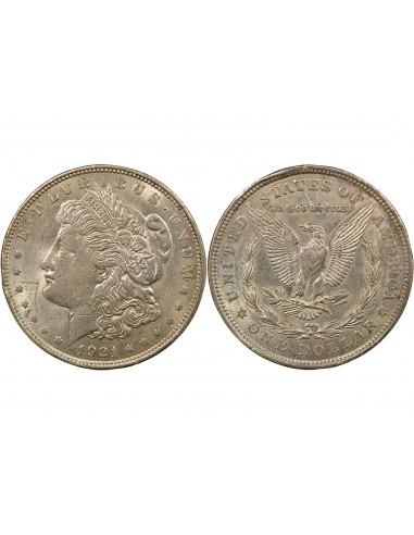 Etats Unis d'Amérique Morgan 1 Dollar Argent 1921 Philadelphie