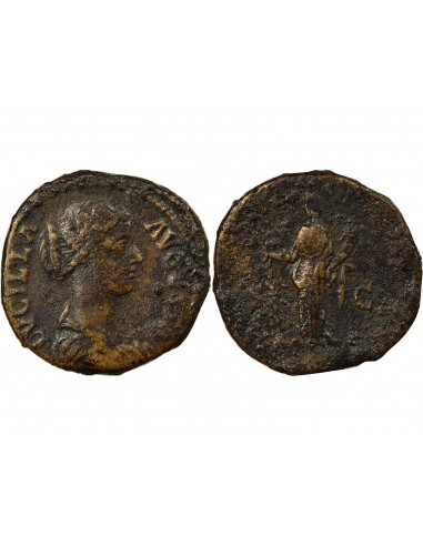 Rome Empire Lucilla Hilaritas 1 sesterce Laiton 161-162 R Rome