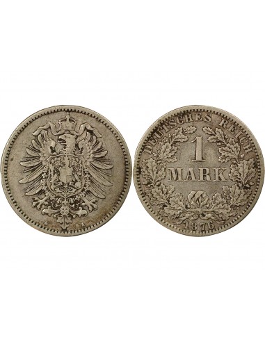 Allemagne Guillaume Ier de Prusse 1 mark Argent 1876 A Berlin