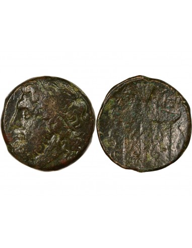 Grèce (Sicile) Hiéron II 1 litra Bronze 270-215 Av JC Syracuse