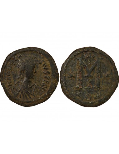 Empire Byzantin Anastase I 3e Période 1 follis 498-518 Constantinople