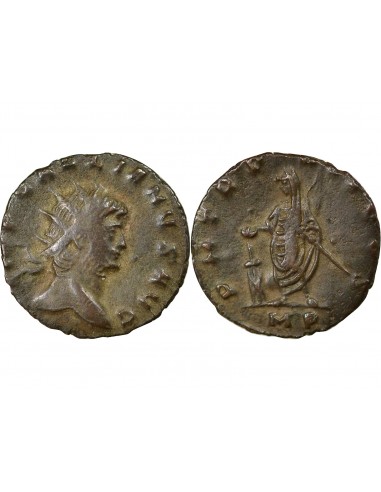 Rome Empire Gallien Empereur Sacrifiant 1 antoninien Billon 267 M Milan